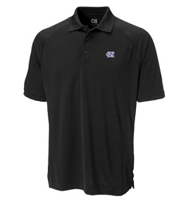 Carolina Tar Heels CB DryTec Mogul Polo - Black